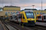HLB VT 290 nach  Nicht Einsteigen  am 30.12.11 in Fulda