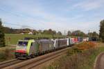 486 510 und die beiden  Locomotion-Loks  186 285 und 139 312 am 24.