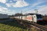 186 285-3 und die  BLS  486 504 am 28.