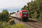 270 080 der  OHE  zieht am 2.