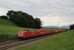 185 298-7 mit einem Containerzug aus Salzburg kommend am 31.