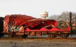 Wagen 4 des Zugunfalls, DB Shimmns-tu, Padborg 02.12.2013
