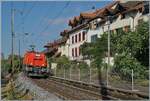 Auf dem letzten Einspurabschnitt der Jurafusslinie bei Ligerz ist die Aem 940 017 auf dem Weg in Richtung Biel/Bienne. Der Aufnahmelwinkel ist bei dieser Lok absolut ungeeignet ...

16. Juli 2026   