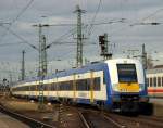 Am 19.3 rollte eine NOB aus Westerland/Sylt in den Bahnhof Hamburg-Altona.