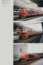 EinBlick in mein Fotoalbum: im April besorge ein Abwechslungreich Palette an E-Lok Baurhein die Traktion der Nah- und Fernzge.
