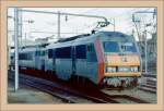 BB 26000/150617/sncf-bb-26-194-in-mulhouse SNCF BB 26 194 in Mulhouse. Das analoge Foto machte ich vom Bahnsteig aus, am 31. Januar 2000.