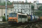 KLV mit SNCF 26202 durchfahrt am 30.Mai 2007 Lyon-Perrache.