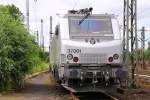 Akiem E 437 001-1 abgestellt in HH-Harburg. 29.05.2014