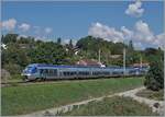 Der SNCF Z 27591 und ein weiterer sind auf dem Weg von Lyon nach Genève und erreichen  Pougny-Chancy.