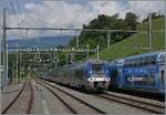 In La Plaine begegnen sich der TER nach Lyon und der TER von Valence nach Gen�ve, wobei zweiterer verdeckt ist und infolge Bauarbeiten die Kreuzung mit dem TER von Lyon abwarten musste. 

1. Juni 2026