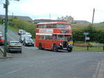 1952 Bristol KSW6B (Bristol K type, Short & Wide 6 cylinder Bristol engine)  Eastern Coachworks L27/28R (Lowbridge, seating 27 upper, 28 lower)  New to United Automobile Services, Darlington, County