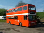 UTN 501Y, a 1983 Metro Cammell Weymann (MCW) Metrobus, new to Northern General Transport Company, Gateshead, Tyne & Wear, as fleet number 3501 and now restored in the North East of England.