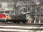 245 6020 bei Rangierarbeiten im Bahnhof im Bahnhof  Brenner  am 
19. September 2007.