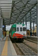 Der Aln 668 1014 der FER in Parma. 
14. Nov. 2013