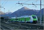 Der Trenord ETR 421 030 (UIC 94 83 4421 030-7 I-TN) ist von Milano Centrale kommend in Domodossola eingetroffen. 

28. Oktober 2021
