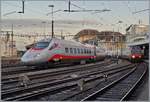Ein FS Trenitalia ETR 610 verlässt Lausanne als EC 35 nach Milano.
30. Mai 2018