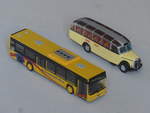 (216'403) - Grindelwaldbus, Grindelwald - BE 382'872 - MAN + AVG Grindelwald - BE 82'916 - Saurer/Gangloff (ex P 23'128; ex P 2195) am 23.