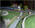 Der BR HST auf meinem T-Gauge Diorama. 
30. März 2013