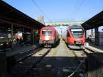 1016 029-9 und 4024 054-1 stehen am 8.