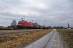 1016 034 und 1116 203 gemeinsam mit einem Railjet am 28.