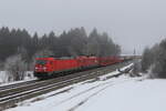 185 224 & 1016 003 mit einem leeren Autozug aus Salzburg kommend am 25.