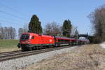 1016 012 mit dem  EC 112  auf dem Weg nach Mnchen.