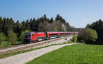 1116 217 mit einem Railjet aus Salzburg kommend am 9.