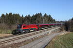 1116 220 mit einem  Railjet  aus Salzburg kommend am 19.