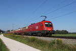 1116 094 mit einem Containerzug aus Rosenheim kommend am 24.