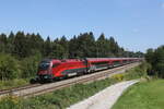 1116 208 mit einem  Railjet  aus Salzburg kommend am 30.