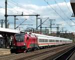 1116 229-4  BB Railjet  mit IC 2082 Knigssee nach Lneburg am 19.08.10 in Fulda