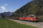 1216 001 und 1216 004 vom Brenner kommend am 8.