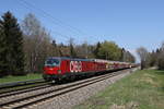 1293 194 mit dem  Rocktainerzug  am 21.