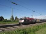 1116 246-8  Bundesheer-Stier  bei der Durchfahrt des Bahnhofs von  bersee in Richtung Mnchen.