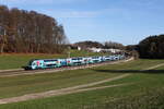 4010 028 die  Klimaticket-Westbahn  aus Wien kommend am 25.