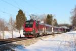 1116 200 am Zugende eines Railjet, in Richtung Salzburg, am 26.