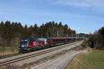 1116 231  5 geht los  mit einem Railjet aus Salzburg kommend am 4.