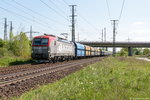 eu465-370-siemens-vectron-ms/495558/eu46-506-5370-018-1-pkp-cargo-sa EU46-506 (5370 018-1) PKP CARGO S.A. mit einem PKP Cargo Falns Ganzzug in Stendal und fuhr weiter in Richtung Hauptbahnhof. 10.05.2016