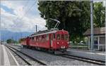Jeweils am letzten Sonntag im Monat während der Betriebssaison (ausgenommen bei Sonderveranstaltungen) verkehren zwei  Riviera Belle Epoque  Zugspaare der Blonay -Chamby Bahn von Chaulin nach
