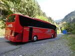 (267'129) - Aus der Schweiz: AFA Adelboden - Nr. 15/BE 26'702 - Setra am 17. September 2024 an der Grenze Spanien/Andorra bei Os de Civis und bei Prats Gavatx