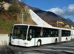 (245'832) - Intertours, Domdidier - Nr. 658/FR 300'658 - Mercedes (ex Nr. 206; ex VZO Grningen Nr. 51) am 4. Februar 2023 beim Bahnhof Tenero