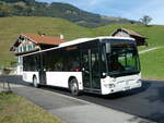 (256'159) - Intertours, Domdidier - Nr. 482/FR 300'482 - Mercedes (ex PostAuto Bern Nr. 9/PID 4560; ex Klopfstein, Laupen Nr. 9) am 17. Oktober 2023 bei Lungern