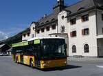 (266'234) - PostAuto Graubnden - GR 159'233/PID 5697 - Mercedes am 27. August 2024 beim Bahnhof Scuol-Tarasp