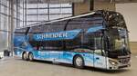 Setra S 531 DT, SO 20660, in Neu-Ulm D, Setra Ablieferungszentrum, Schneider Reisen & Transport AG, Langendorf, Aufgenommen am 30.