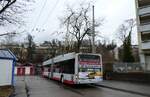 (284'999) - SW Winterthur - Nr. 106 - Hess/Hess Gelenktrolleybus am 21. Februar 2026 in Winterthur, W�lflingen