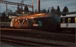 Die Eule Re 460 105-0 in Rheinfelden.