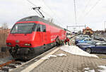 Re460 014 in Schwarzenburg...