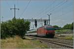 SBB Re 460 068-0 mit IR nach Birg bei Lonay-Prveranges. 
15. Juni 2013