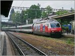 re-460-re-4-4-vi/498361/die-sbb-re-460-048-2-railaway Die SBB Re 460 048-2 RailAway erreicht mit einem IR Vevey. 14. Mai 2016