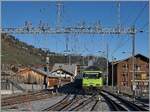 Zweisimmen - Die BLS Re 465 011 hat in Zweisimmen den GoldenPass Express übernommen und schiebt ihn nun nach Interlaken Ost.